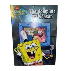 SpongeBob SquarePants 2nd Season DVD - Yellow and Pink Cover